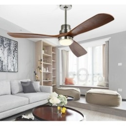 Ventilateur de plafond contemporain nordique moderne de 36 po, 42 po, 52 po