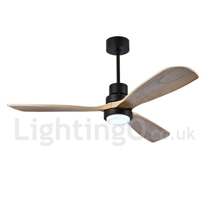 Ventilateur de plafond contemporain moderne nordique 42" 52"