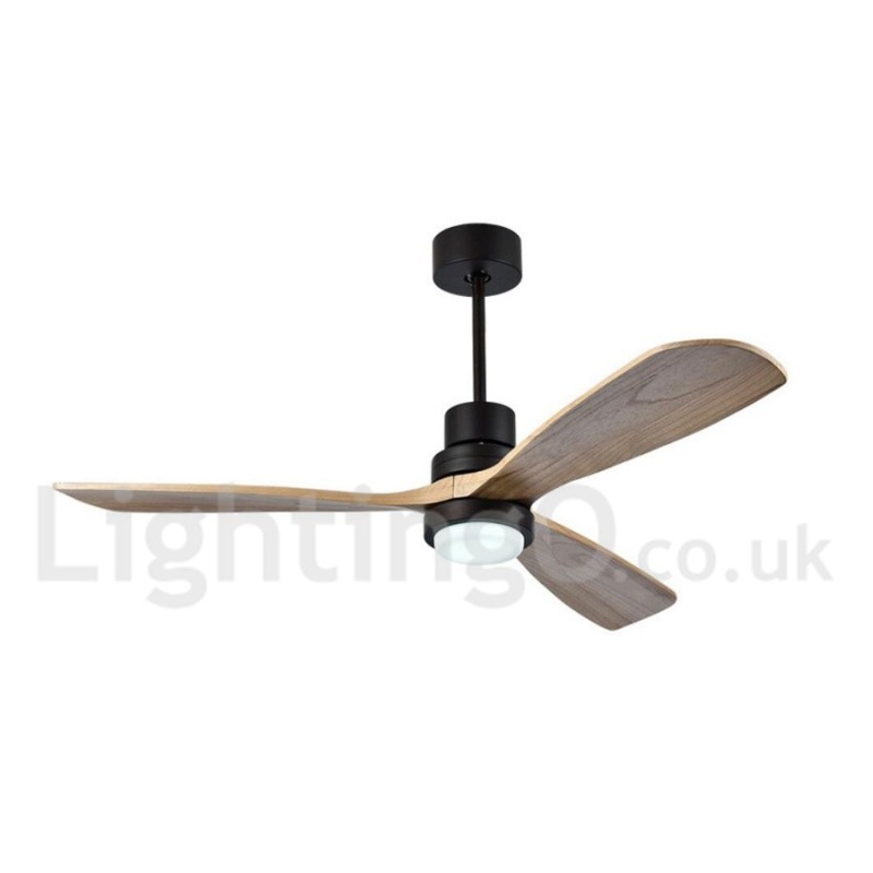 Ventilateur de plafond contemporain moderne nordique 42" 52"