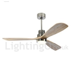 Ventilateur de plafond contemporain nordique moderne de 36 po, 42 po, 52 po