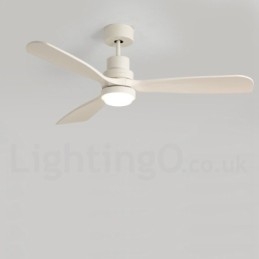 Ventilateur de plafond contemporain nordique moderne de 36 po, 42 po, 52 po