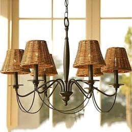 Lustre galvanisé Rustic Lodge