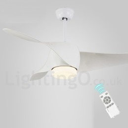 Ventilateur de plafond de style européen moderne et contemporain de 52 pouces