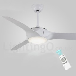Ventilateur de plafond de style européen moderne et contemporain de 52 pouces