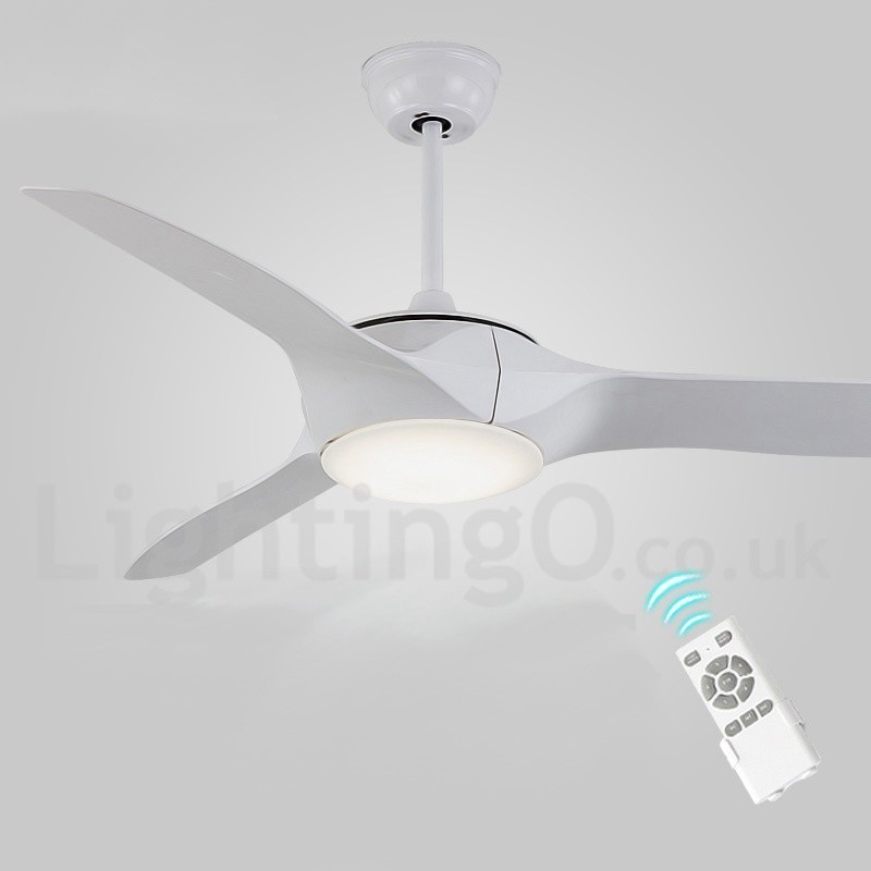 Ventilateur de plafond de style européen moderne et contemporain de 52 pouces