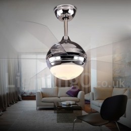 Ventilateur de plafond de style européen moderne et contemporain de 52 pouces