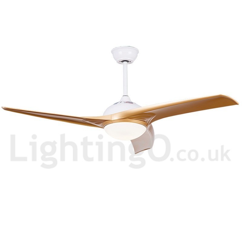 Ventilateur de plafond de style européen moderne et contemporain de 52 pouces