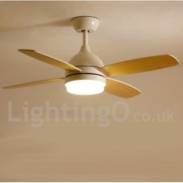 Ventilateur de plafond moderne et contemporain de style nordique de 42 po