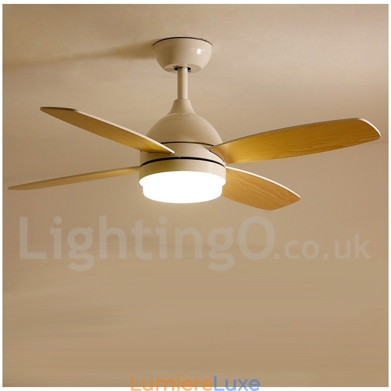 Ventilateur de plafond moderne et contemporain de style nordique de 42 po