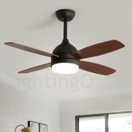 Ventilateur de plafond moderne et contemporain de style nordique de 42 po
