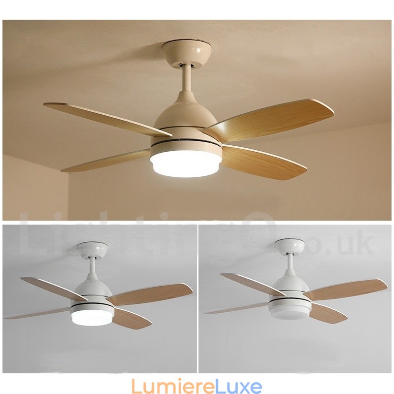 Ventilateur de plafond moderne et contemporain de style nordique de 42 po