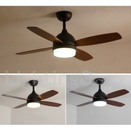 Ventilateur de plafond moderne et contemporain de style nordique de 42 po
