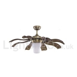 Ventilateur de plafond contemporain moderne de 42 pouces