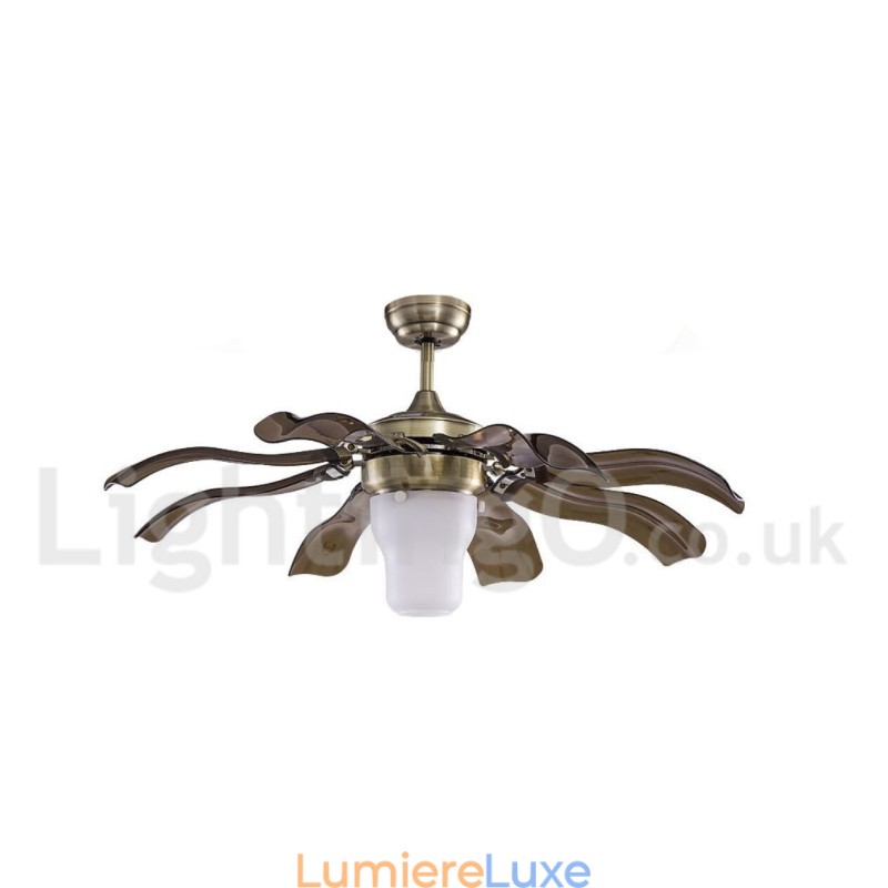 Ventilateur de plafond contemporain moderne de 42 pouces