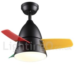 Ventilateur de plafond contemporain moderne de 26 pouces