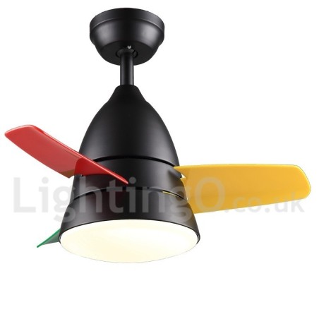 Ventilateur de plafond contemporain moderne de 26 pouces