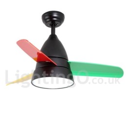 Ventilateur de plafond contemporain moderne de 26 pouces
