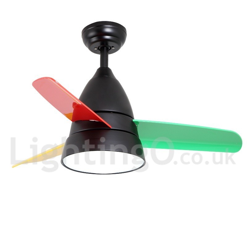 Ventilateur de plafond contemporain moderne de 26 pouces