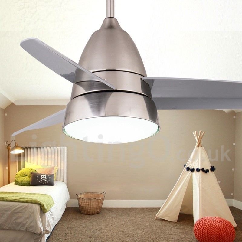 Ventilateur de plafond contemporain moderne de 26 pouces