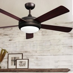 Ventilateur de plafond vintage de style européen de 52 pouces