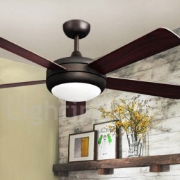 Ventilateur de plafond vintage de style européen de 52 pouces