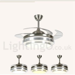 Ventilateur de plafond contemporain moderne de style européen de 36 pouces