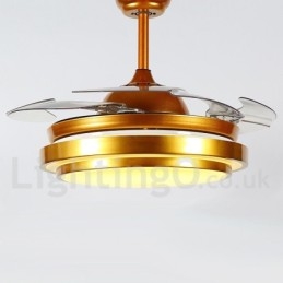 Ventilateur de plafond contemporain moderne de style européen de 36 pouces