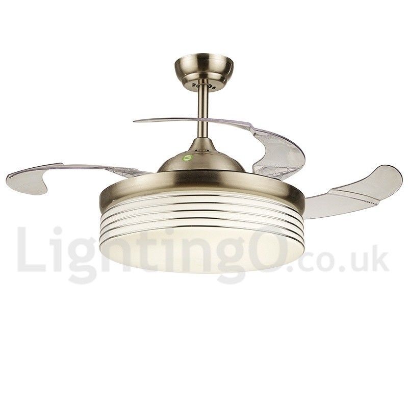 Ventilateur de plafond contemporain moderne de style européen de 36 pouces
