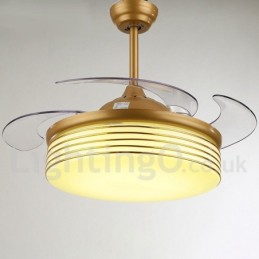 Ventilateur de plafond contemporain moderne de style européen de 36 pouces