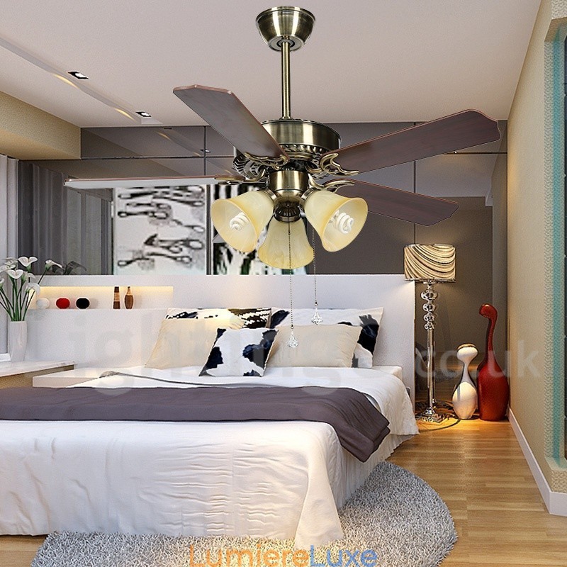 Ventilateur de plafond contemporain moderne de 42 pouces