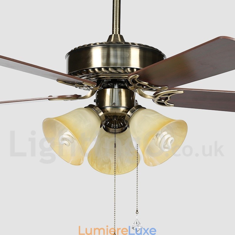 Ventilateur de plafond contemporain moderne de 42 pouces