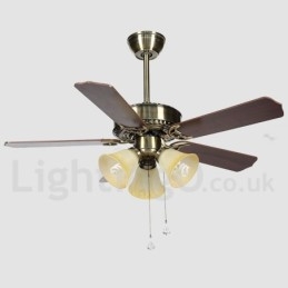 Ventilateur de plafond contemporain moderne de 42 pouces