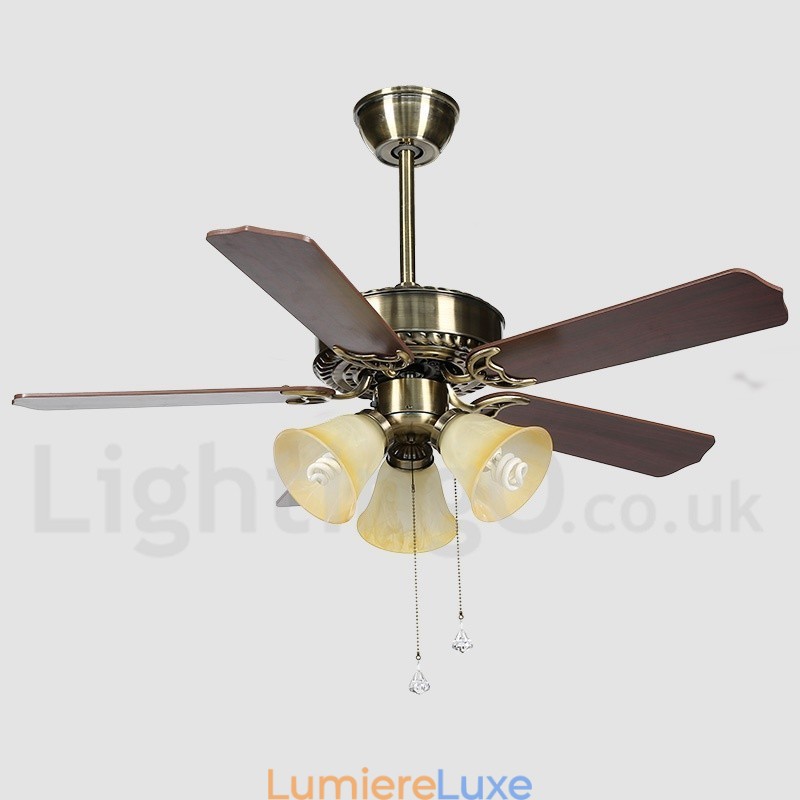 Ventilateur de plafond contemporain moderne de 42 pouces