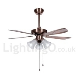 Ventilateur de plafond contemporain moderne de 42 pouces