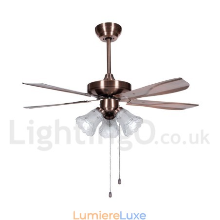 Ventilateur de plafond contemporain moderne de 42 pouces