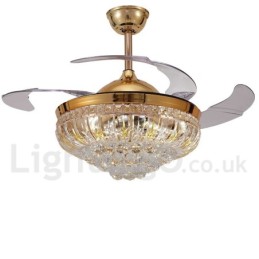 Ventilateur de plafond contemporain moderne de style européen de 42 pouces