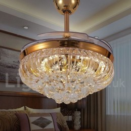 Ventilateur de plafond contemporain moderne de style européen de 42 pouces