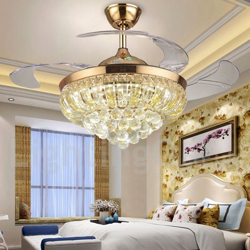 Ventilateur de plafond contemporain moderne de style européen de 42 pouces