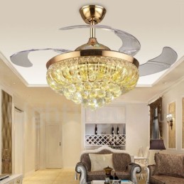 Ventilateur de plafond contemporain moderne de style européen de 42 pouces