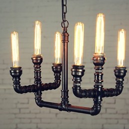 Lustre Mini Style Rustique Lodge Rétro Métal