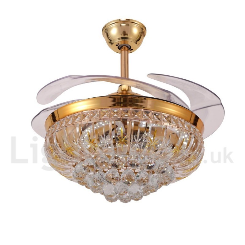 Ventilateur de plafond contemporain moderne de style européen de 42 pouces