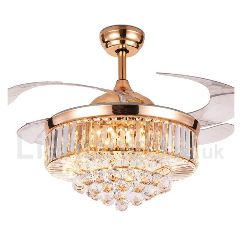 Ventilateur de plafond contemporain moderne de style européen de 42 pouces