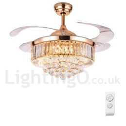 Ventilateur de plafond contemporain moderne de style européen de 42 pouces