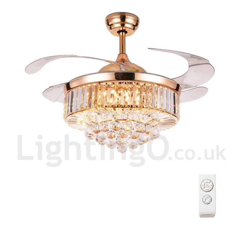 Ventilateur de plafond contemporain moderne de style européen de 42 pouces