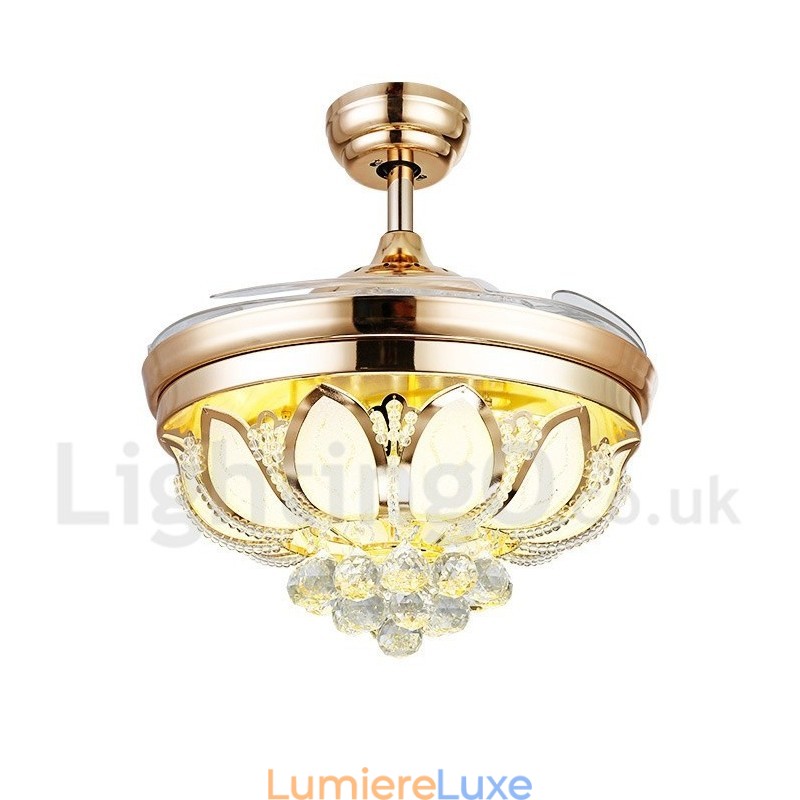Ventilateur de plafond contemporain moderne de style européen de 42 pouces