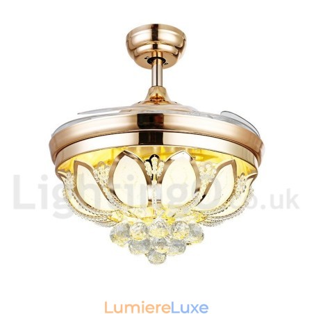 Ventilateur de plafond contemporain moderne de style européen de 42 pouces