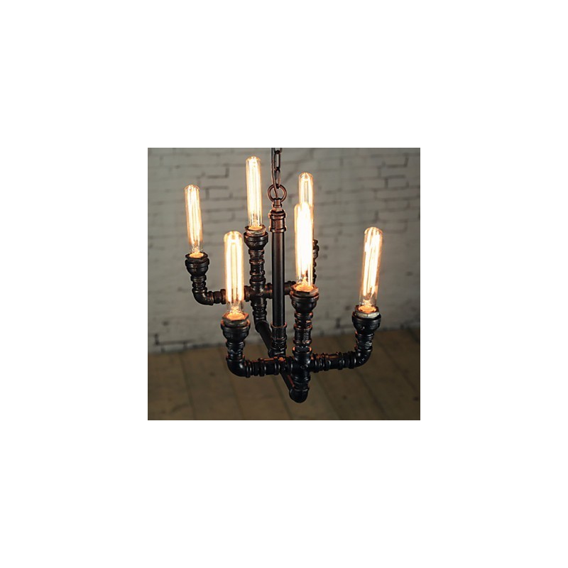 Lustre Mini Style Rustique Lodge Rétro Métal