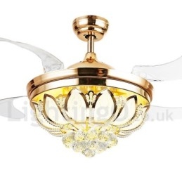 Ventilateur de plafond contemporain moderne de style européen de 42 pouces