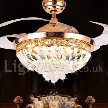 Ventilateur de plafond contemporain moderne de style européen de 42 pouces