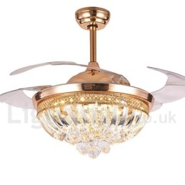 Ventilateur de plafond contemporain moderne de style européen de 42 pouces